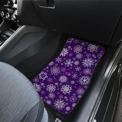 Purple Mandalas Car Floor Mats