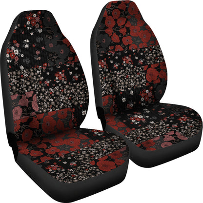 Roses Patchwork Car Seat Covers