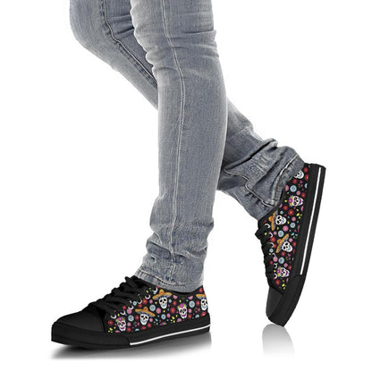 Sugarskull Shoes Black Sole