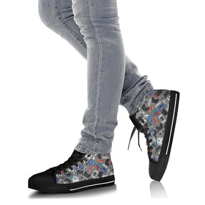 Cool Gamer Shoes Black Sole