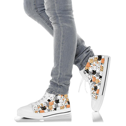 Cute Cat Shoes High Tops – product image 4