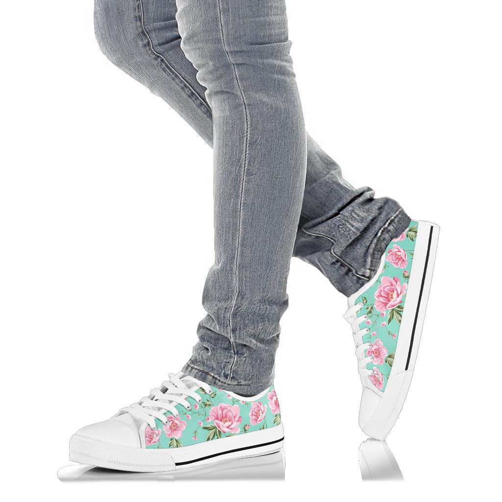 Pink Rose Shoes Low Top Sneakers for Women & Men – product image 4