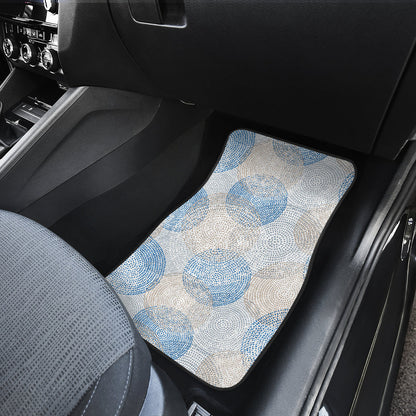 Abstract Circles Car Floor Mats