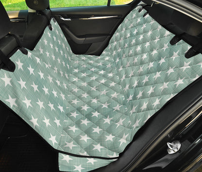 Star Pattern Car Back Seat Pet Cover