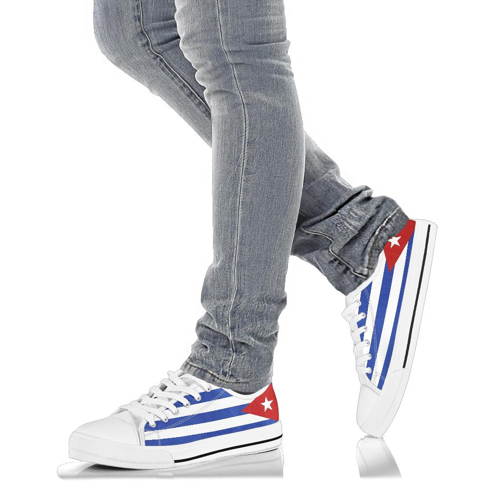 Cuba Flag Low Top Shoes – product image 4