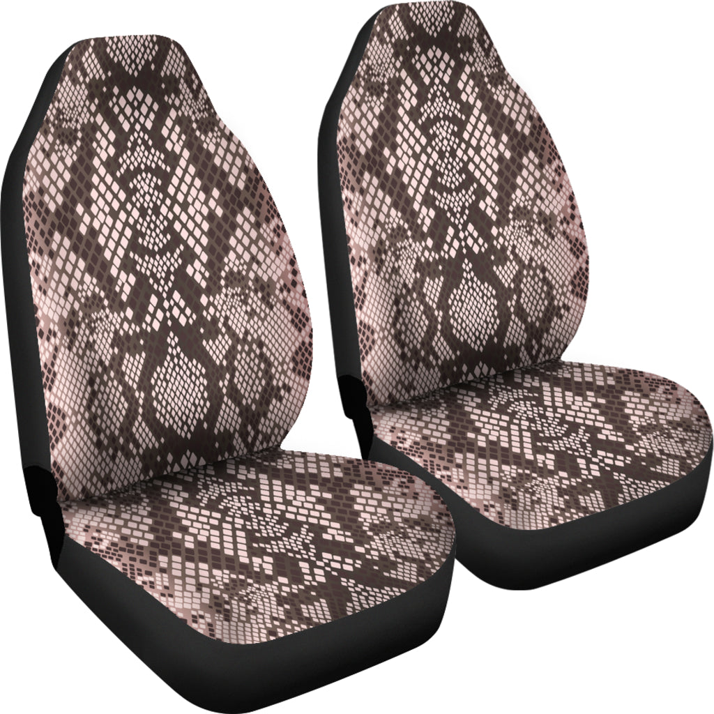 Snake Skin Pattern Printed Car Seat Covers