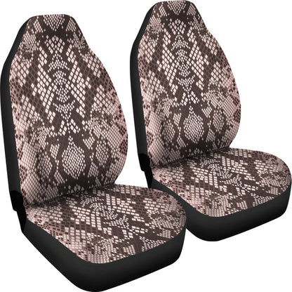 Snake Skin Pattern Printed Car Seat Covers