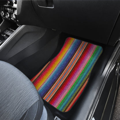 Rainbow Strpes Car Floor Mats