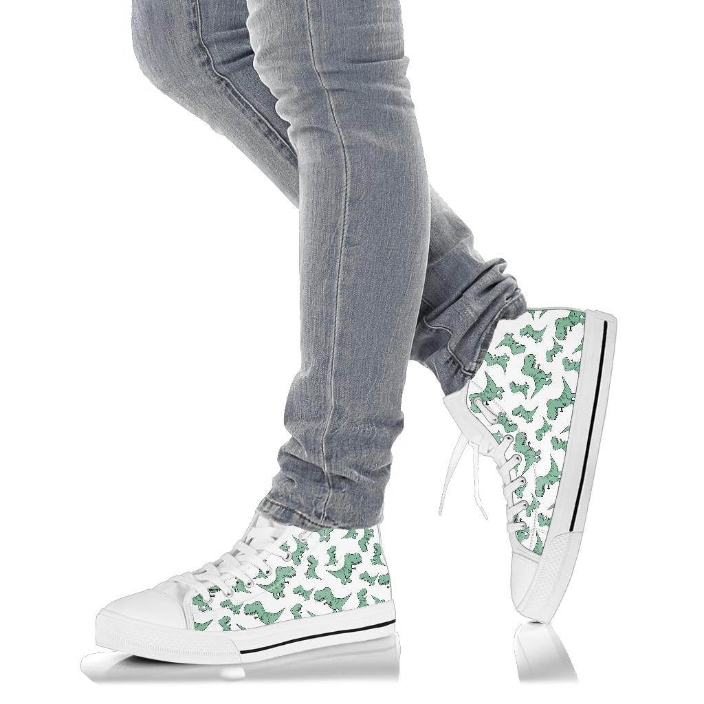 Green Dinosaur High Top Shoes – product image 4