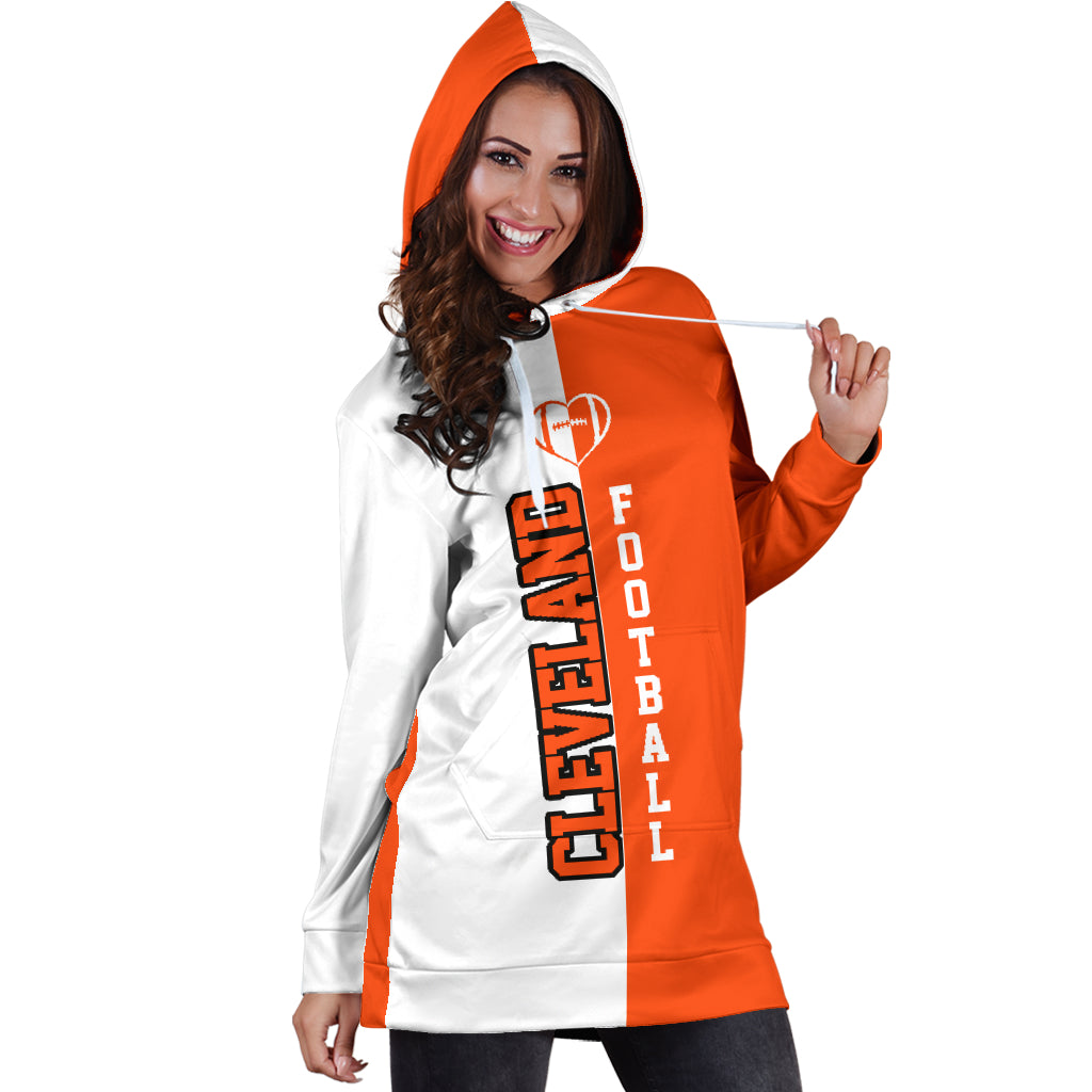 Cleveland Football - Hoodie Dress