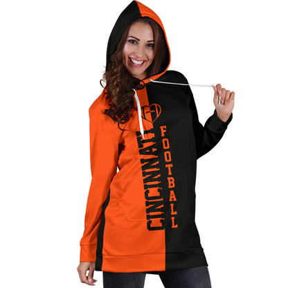 Cincinnati Football - Hoodie Dress