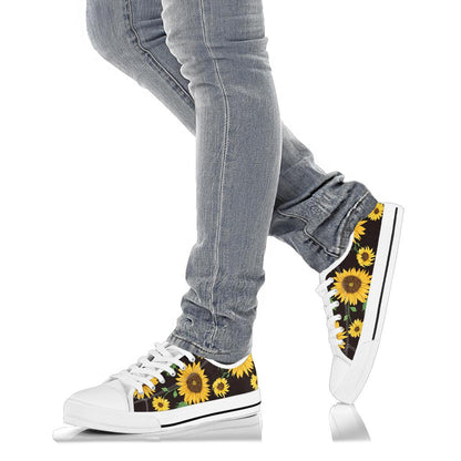Custom Sunflower Shoes