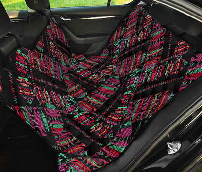 Ethnic Tribal Car Back Seat Pet Cover