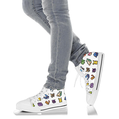 8-Bit Starter Pokemon Shoes