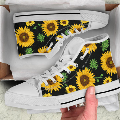 Custom Sunflower Shoes