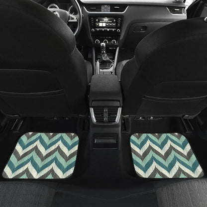Curvy Zig Zag Car Floor Mats