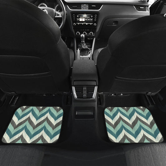 Curvy Zig Zag Car Floor Mats