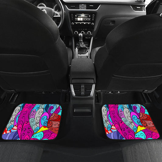 Colorful Decor Car Floor Mats