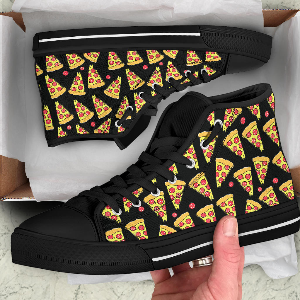 Pizza Shoes Black Sole High Top Shoes – product image 5