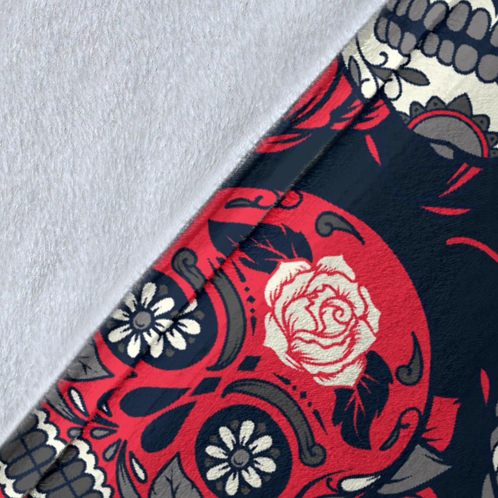 Sugar Skulls & Roses Blanket