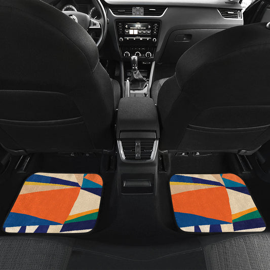 Colorful Abstract Car Floor Mats