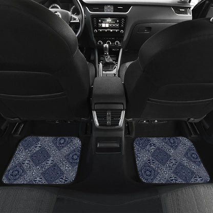 Elegant Plaid Car Floor Mats