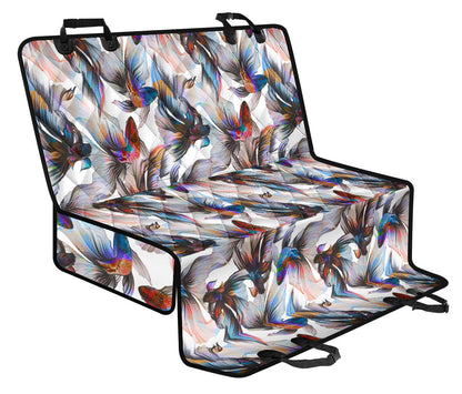 Colorful Fish Car Back Seat Pet Cover