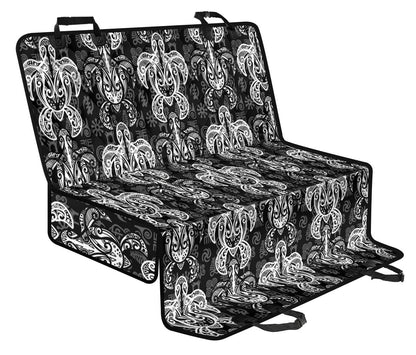 Tribal Turtle Car Back Seat Pet Cover