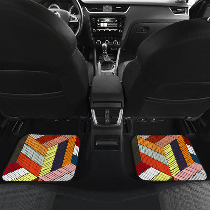 Colorful Pattern Car Floor Mats