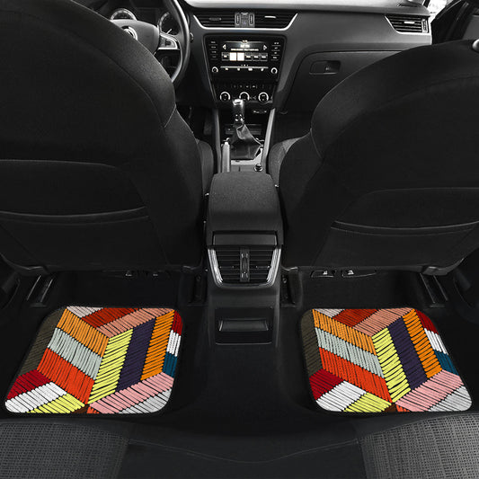 Colorful Pattern Car Floor Mats