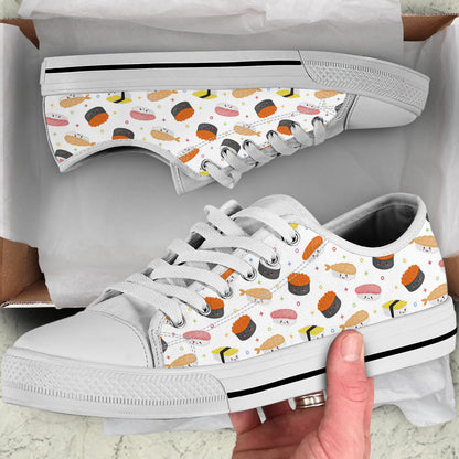 Japanese Sushi Lover Low Top Shoes – product image 5