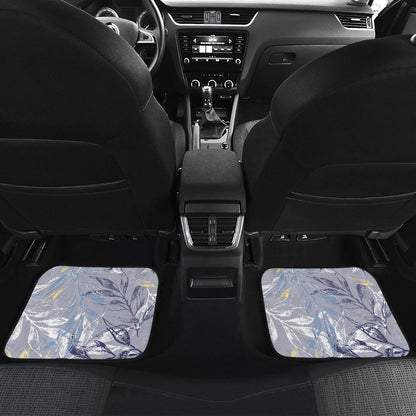 Abstract Floral 1 Car Floor Mats