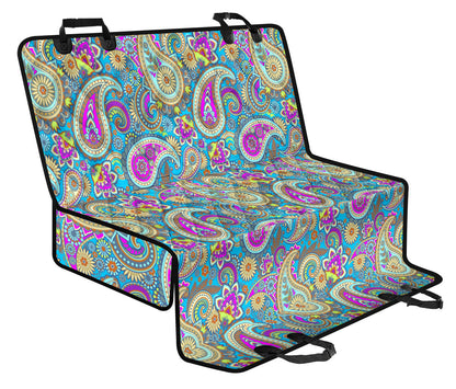Colorful Mandalas Decor Car Back Seat Pet Cover