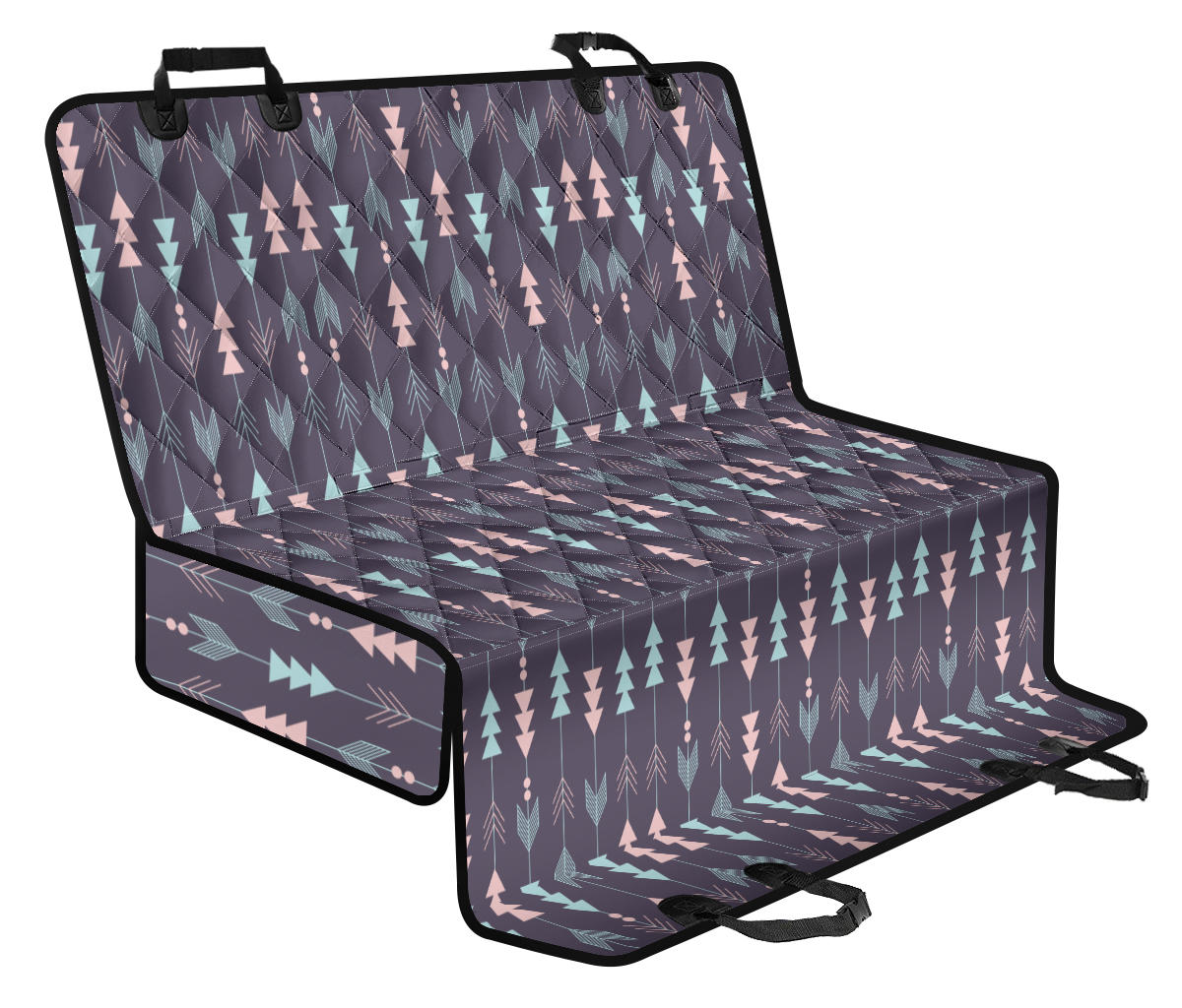 Boho Arrows Car Back Seat Pet Seat Cover