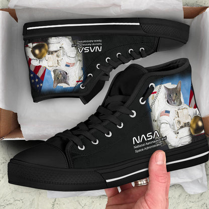 Custom Nasa Cats Shoes