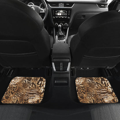 Animal Print Car Floor Mats