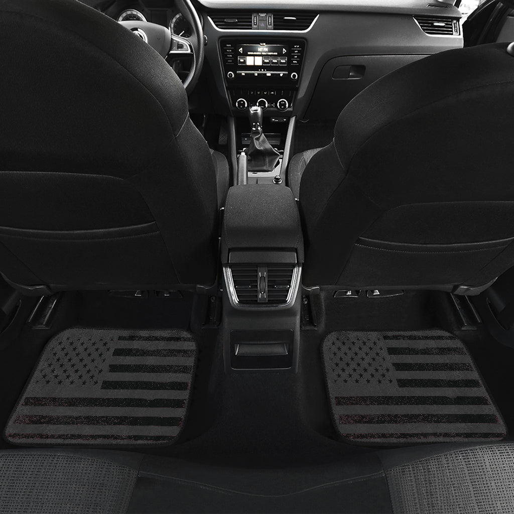 USA Flag Front/Back Car Mats