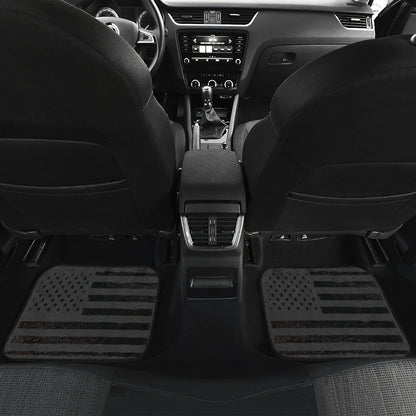 USA Flag Front/Back Car Mats