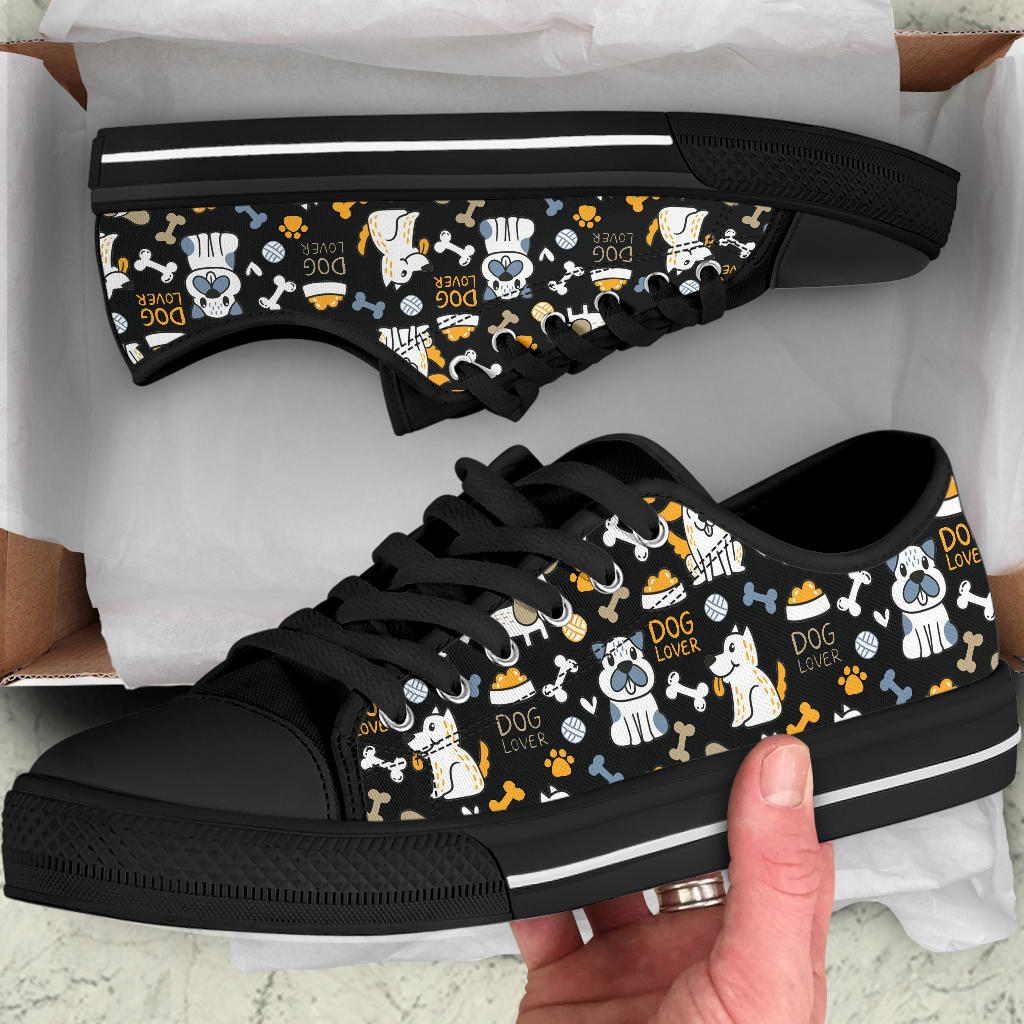 Dog Lover Shoes Black Sole