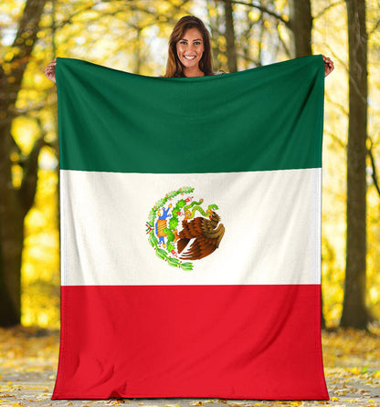 Mexican Flag Blanket