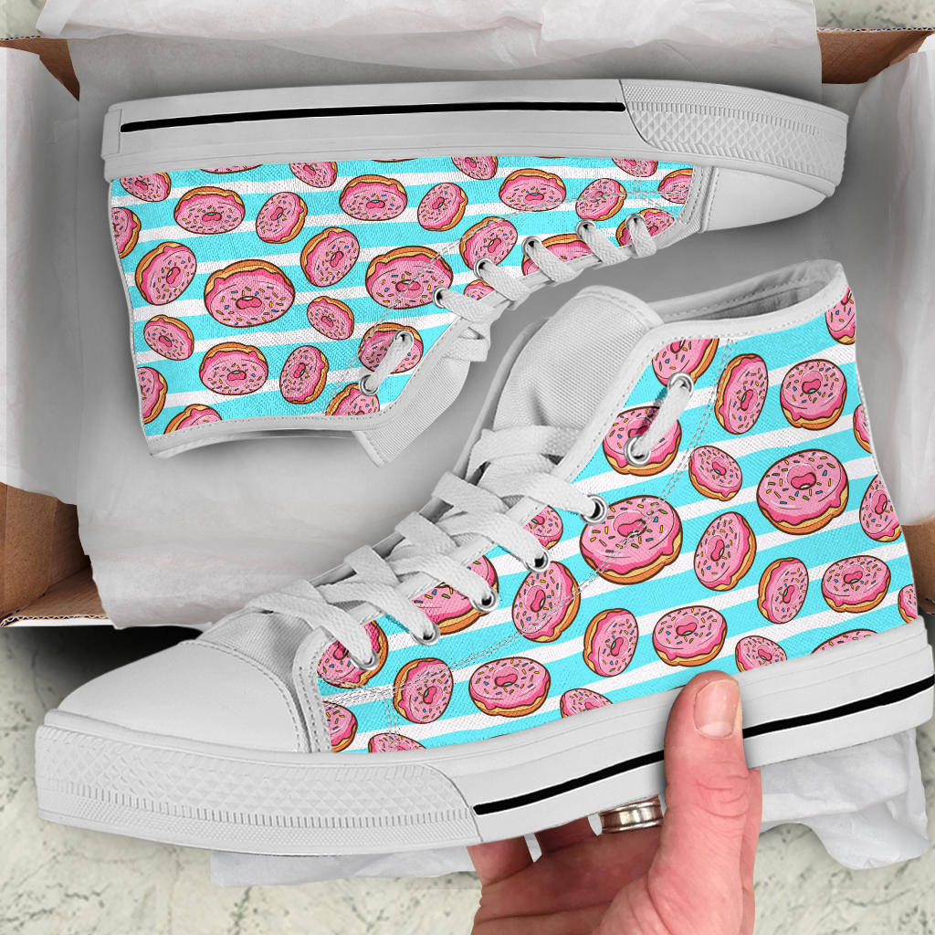 Kawaii Donuts High Top Shoes – product image 5