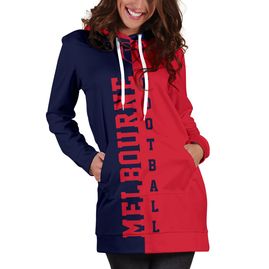 Melbourne Football - Hoodie Dress