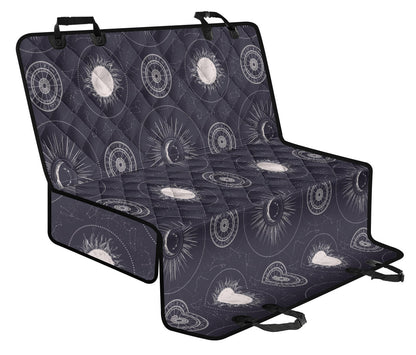 Astrology Symbols Car Back Seat Pet Cover