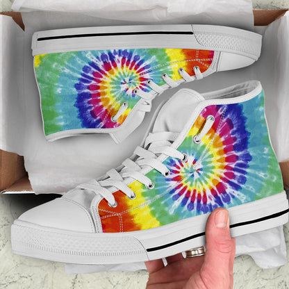 New Tye Dye High Top Shoes – product image 5