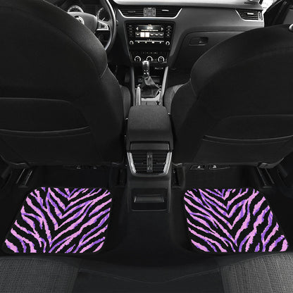 Pink Animal Print Car Floor Mats
