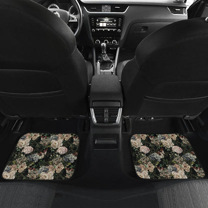 Floral Pattern Car Floor Mats
