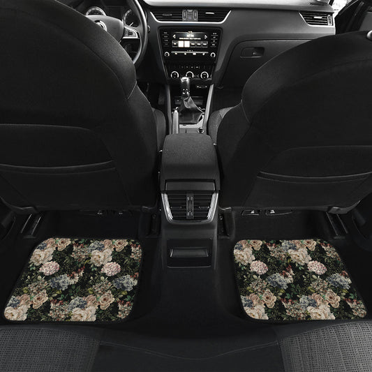 Floral Pattern Car Floor Mats