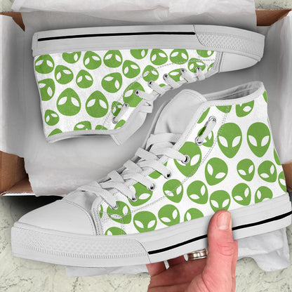 Green Alien High Top Shoes – product image 5