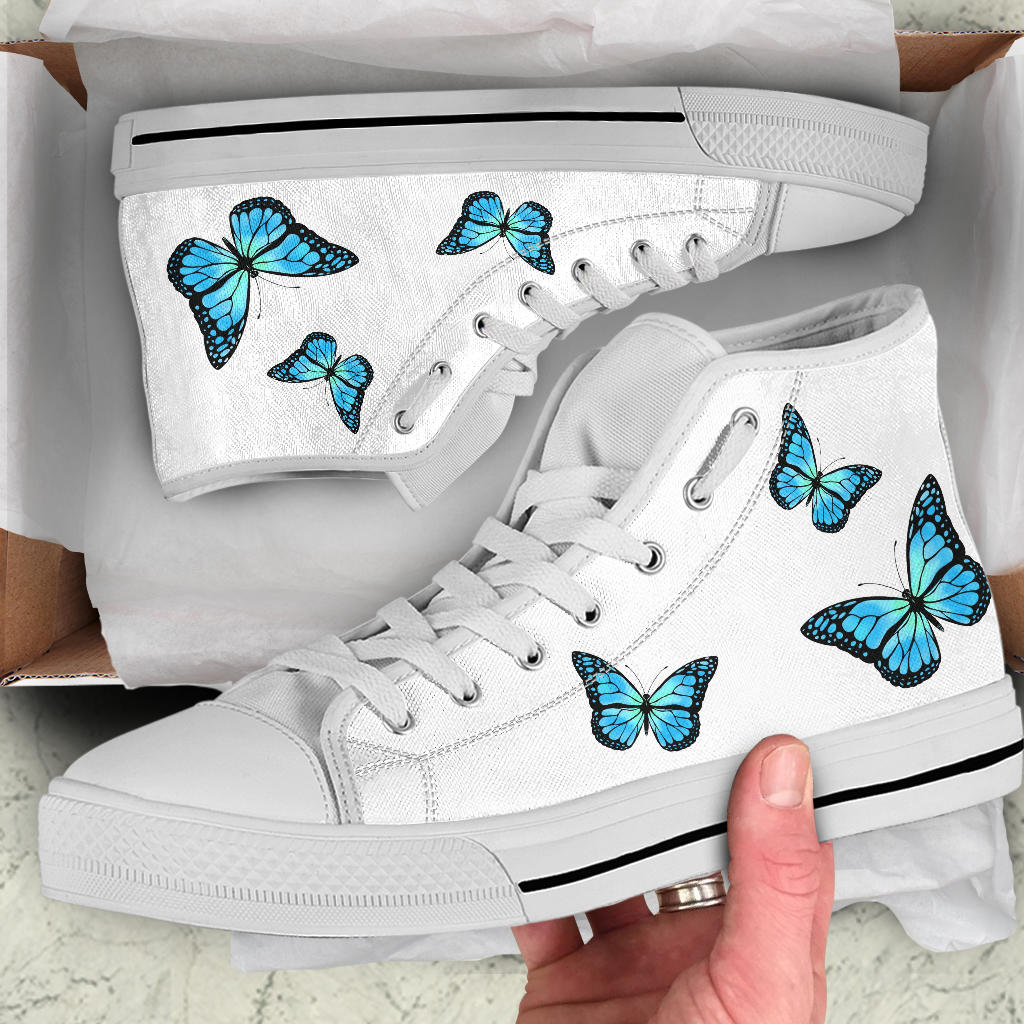 Realistic Butterfly High Top Shoes – product image 5