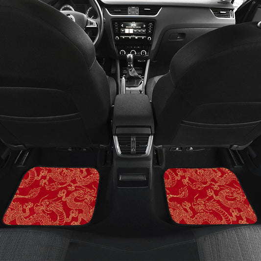 Red Dragon Car Floor Mats
